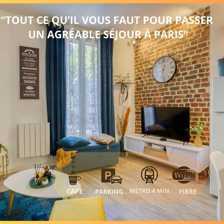 Apartamento Escale A Paris Metro & Parking Saint-Ouen  Exterior foto