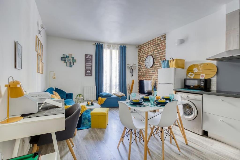 Apartamento Escale A Paris Metro & Parking Saint-Ouen  Exterior foto